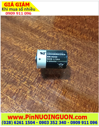 Pin ER14250 _Pin EEMB ER14250; Pin nuôi nguồn EEMB ER14250 lithium 3.6v 1/2AA 1200mAh chính hãng